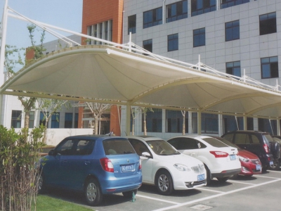 膜結構汽車棚